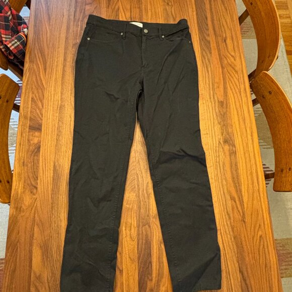 Everlane Black Uniform Performance Chino 34x32 - Picture 2 of 4